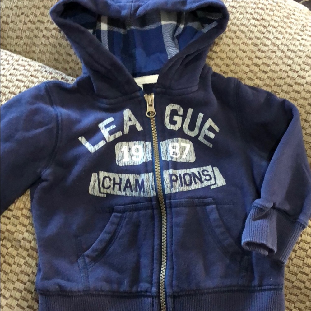 Zip up hoodie